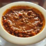 Bowl of Chili’ (no beans)